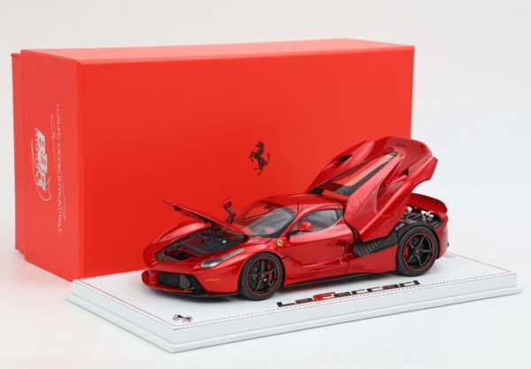 BBR Ferrari LaFerrari DIE CAST - SPECIAL PACK One Off Special For Lewis Hamilton