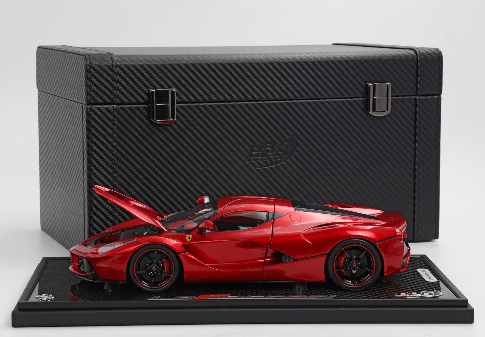 BBR Ferrari LaFerrari DIE CAST - SPECIAL PACK One Off Special For Lewis Hamilton