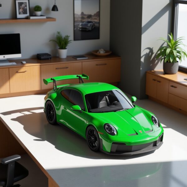 GT Spirit PORSCHE 911 992 GT3 GREEN 2022 1:8 – Bild 6