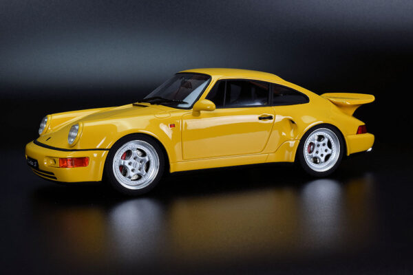 GT Spirit Porsche 911 964 Turbo S gelb 1994 1:8 – Bild 2