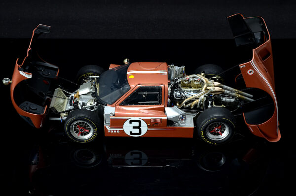 GMP 1:12 Ford GT 40 Mark IV Mario Andretti, #3 24h Lemans one of 252 – Bild 3