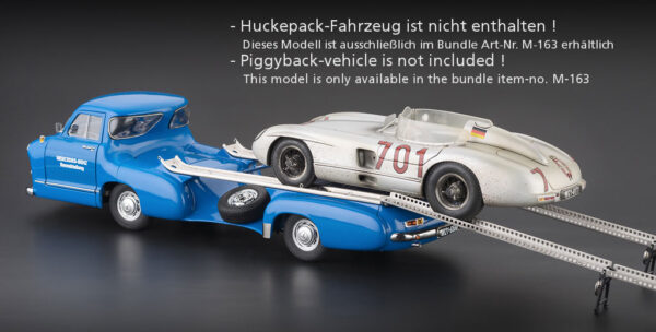 CMC Mercedes-Benz Renntransporter, 1954/55, “Das blaue Wunder” überarbeitete Version(2016) – Bild 12