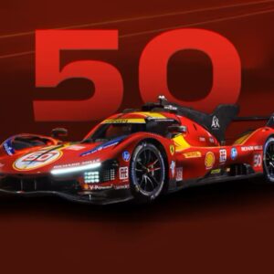 Ferrari 499P car n. 50 - 24h Le Mans 2025 drivers Fuoco Nielsen Molina