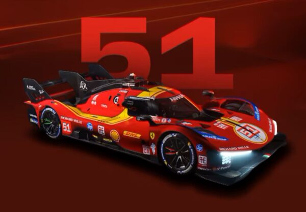 BBR Ferrari 499P car n. 51 - 24h Le Mans 2025 drivers Pier Guidi - Giovinazzi - Calado