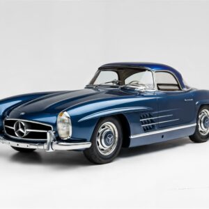 CMC Mercedes-Benz 300 SL, W198, Hardtop blue metallic