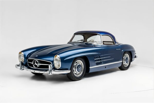 CMC Mercedes-Benz 300 SL, W198, Hardtop blue metallic