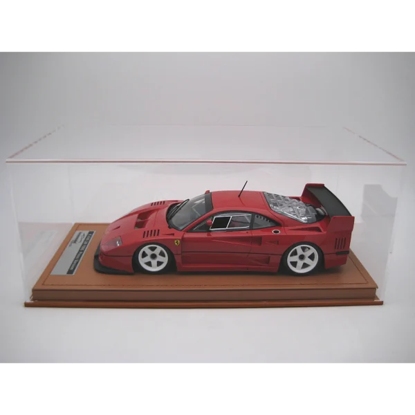 Tecnomodel Ferrari F40 LM 1996 Press Red weiße Felgen – Bild 2