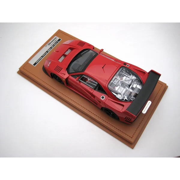 Tecnomodel Ferrari F40 LM 1996 Press Red weiße Felgen – Bild 10