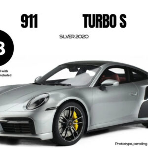 GT Spirit PORSCHE 911 [992.1] TURBO S SILVER 2020 1:8