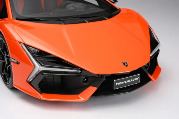Amalgam Lamborghini Revuelto | Limitierte Auflage in Arancia Apodis 1:8 – Bild 7