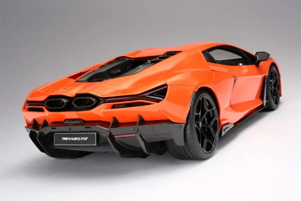 Amalgam Lamborghini Revuelto | Limitierte Auflage in Arancia Apodis 1:8 – Bild 12