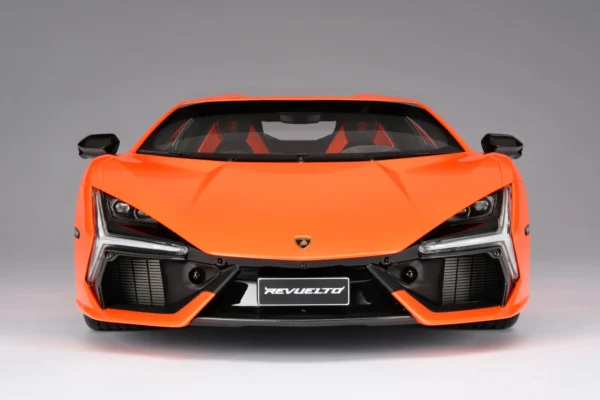 Amalgam Lamborghini Revuelto | Limitierte Auflage in Arancia Apodis 1:8 – Bild 16