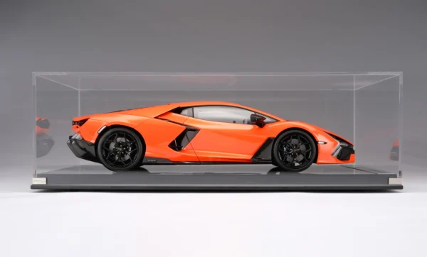 Amalgam Lamborghini Revuelto | Limitierte Auflage in Arancia Apodis 1:8 – Bild 4