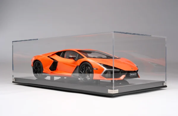 Amalgam Lamborghini Revuelto | Limitierte Auflage in Arancia Apodis 1:8 – Bild 5
