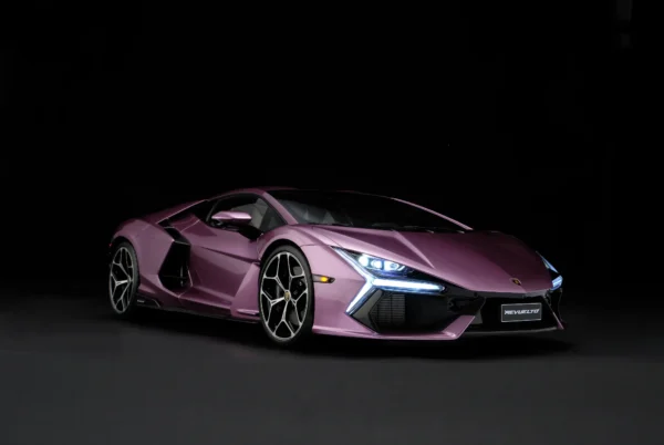 Amalgam Lamborghini Revuelto | Limitierte Auflage in Arancia Apodis 1:8 – Bild 26