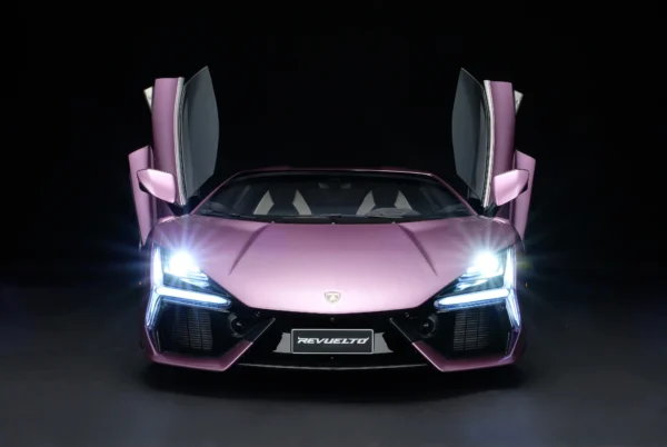 Amalgam Lamborghini Revuelto | Limitierte Auflage in Arancia Apodis 1:8 – Bild 28