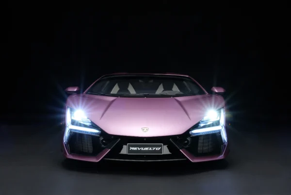 Amalgam Lamborghini Revuelto | Limitierte Auflage in Arancia Apodis 1:8 – Bild 29
