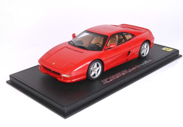 BBR Ferrari F355 Berlinetta 1994 manual gear Rosso Corsa - beige interior – Bild 2