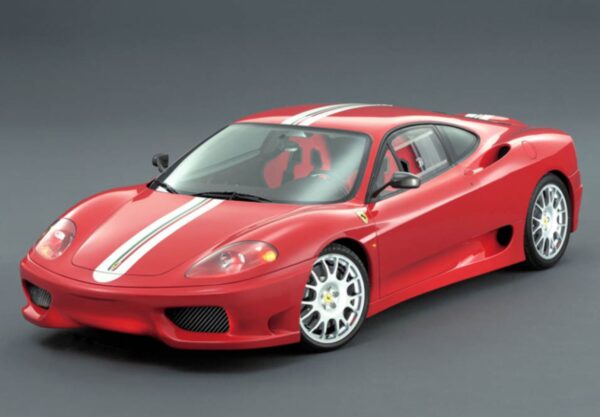 BBR Ferrari 360 Challenge Stradale Rosso Corsa with italian stripe