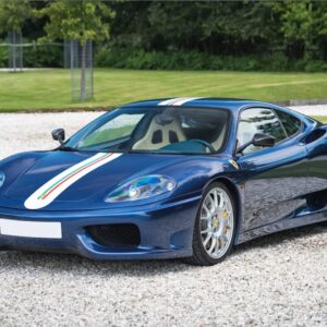 BBR Ferrari 360 Challenge Stradale Blu Tour de France with italian stripe
