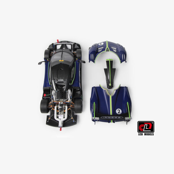 LCD Models Pagani Huayra R carbon blau – Bild 6