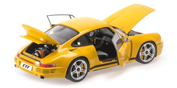 Almost Real Porsche Ruf CTR Anniversary 2017 blossom gelb 1:18 – Bild 2