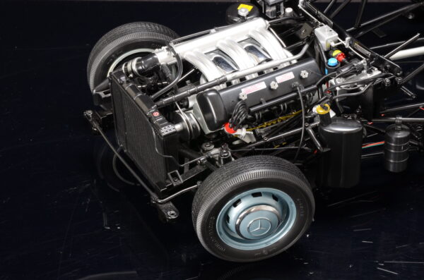 IXO Mercedes 300 SL Roadster blau modelcars24 exklusive Bausatz 1:8 – Bild 9