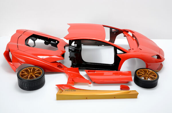 modelcars24 Pocher Lamborghini Aventador Sondermodell Miura Homage Bausatz 1:8 – Bild 2