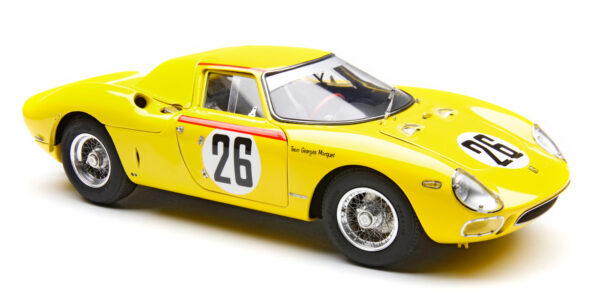 CMC Ferrari 250 LM, 2. Platz 24H Frankreich 1965, #26, Chassis 6313, Dumay/Gosselin, RHD,