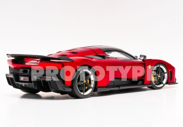 BBR Ferrari F80 diecast full open Rosso Supercar - LAUNCH PACK - BASE AND CASE INCLUDED – Bild 5