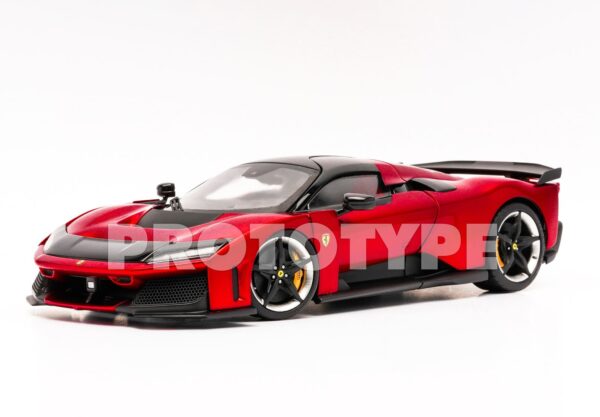 BBR Ferrari F80 diecast full open Rosso Supercar - LAUNCH PACK - BASE AND CASE INCLUDED – Bild 4