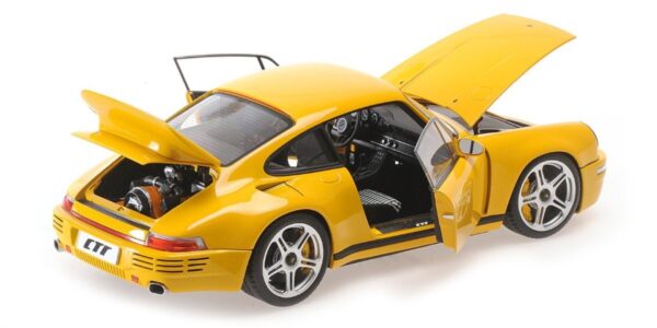 Almost Real Porsche Ruf CTR Anniversary 2017 blossom gelb 1:18 – Bild 4