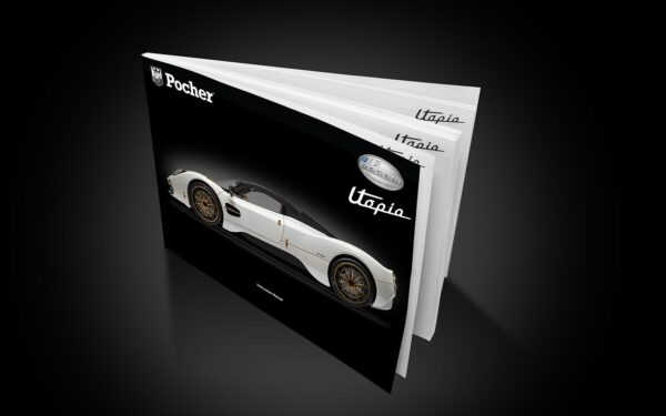 Pocher Pagani Utopia Coupé - Bianco Perla Bausatz 1:8 – Bild 2