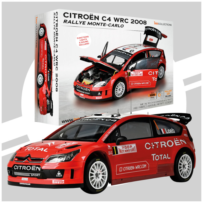 IXO Citroën C4 WRC kit 1:8