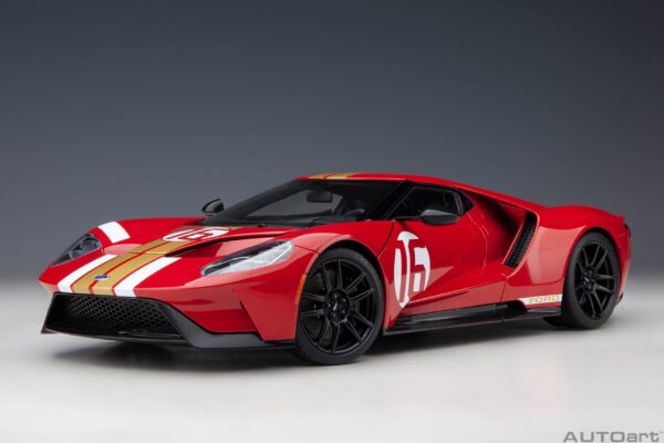AUTOart Ford GT 2022 Alan Mann Heritage Edition (Alan Mann Red) – Bild 10