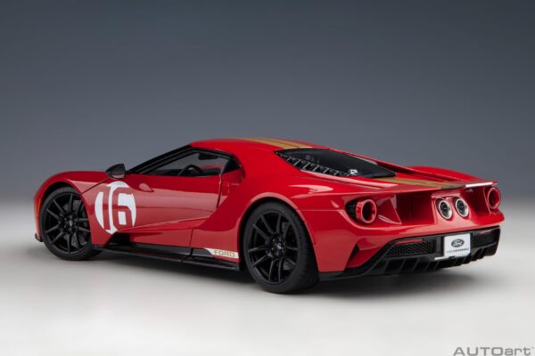AUTOart Ford GT 2022 Alan Mann Heritage Edition (Alan Mann Red) – Bild 9