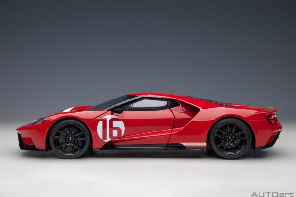 AUTOart Ford GT 2022 Alan Mann Heritage Edition (Alan Mann Red) – Bild 8