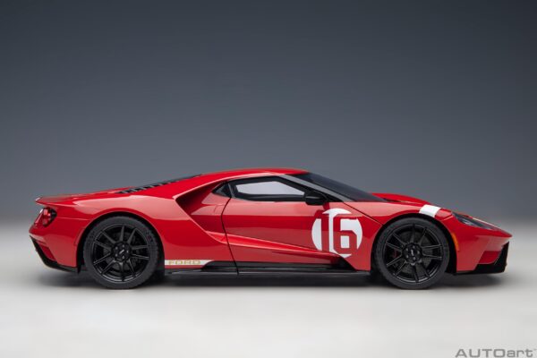 AUTOart Ford GT 2022 Alan Mann Heritage Edition (Alan Mann Red) – Bild 7