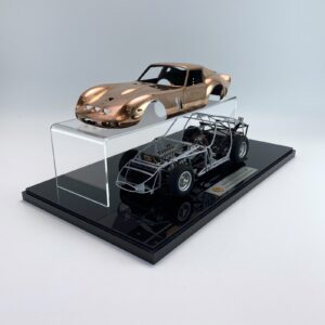 Martisan Ferrari 250 GTO clear finish mit Fahrgestell