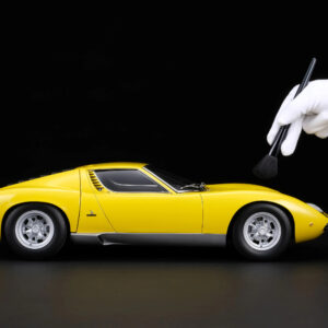 Amalgam Lamborghini Miura P400 SV (1971) | Edition in Giallo - Gelb 1:8