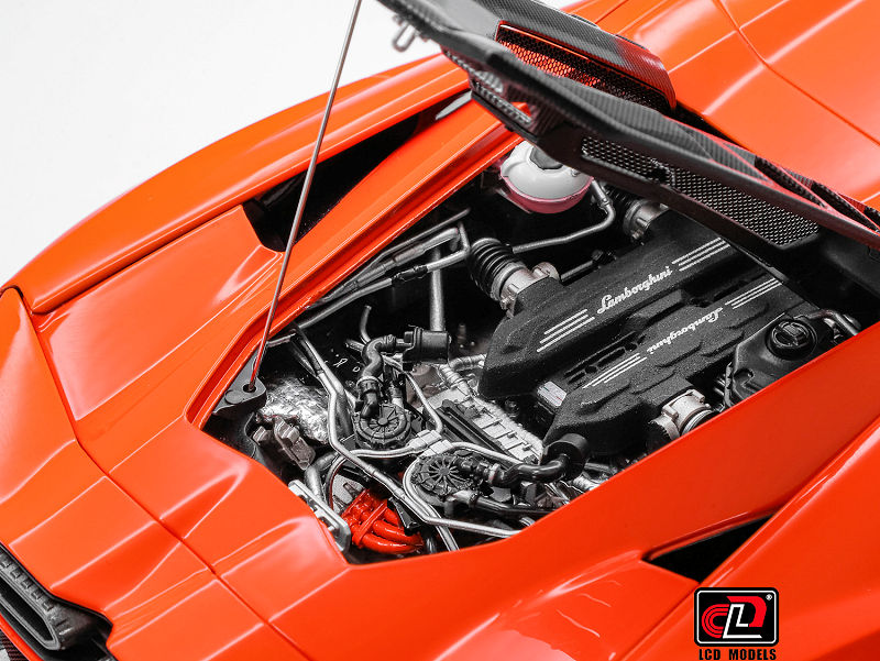 LCD LAMBORGHINI - REVUELTO HYBRID 2023 - ORANGE – Bild 3