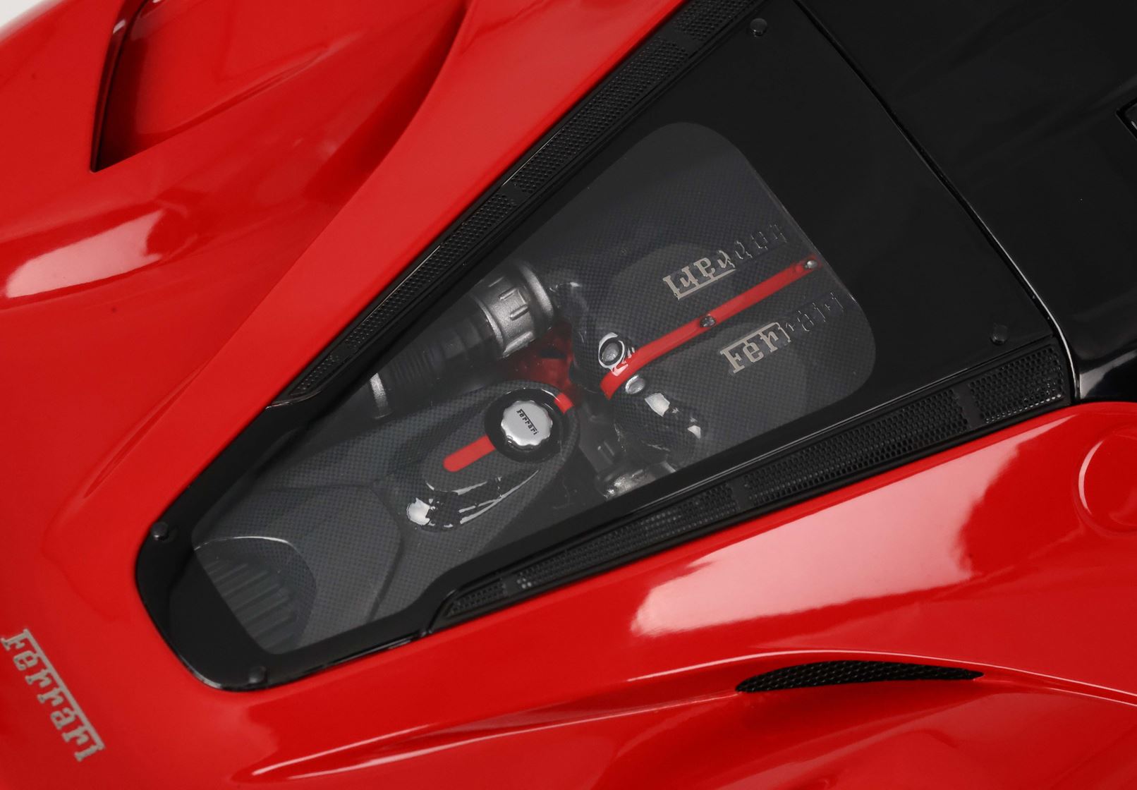 BBR Ferrari LaFerrari DIE CAST - SPECIAL PACK included case Red Corsa 322 - 1/18 – Bild 5