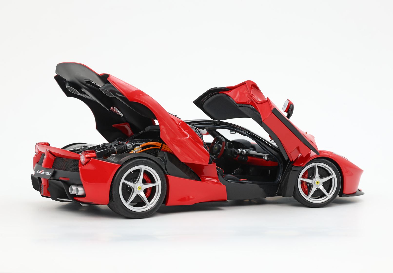 BBR Ferrari LaFerrari DIE CAST - SPECIAL PACK included case Red Corsa 322 - 1/18 – Bild 10