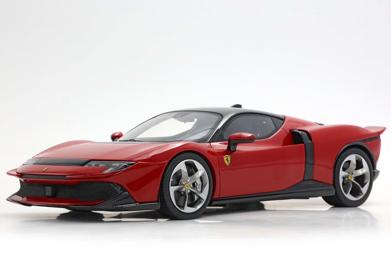 BBR Ferrari 849 Testarossa Rosso Fiammante Press Version - 1/18 - 画像9