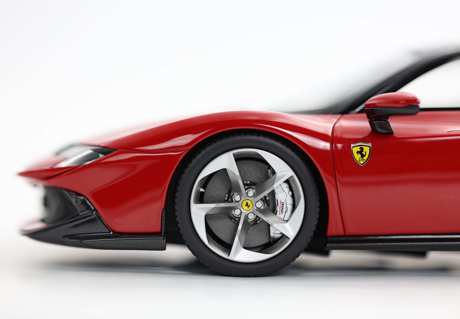 BBR Ferrari 849 Testarossa Rosso Fiammante Press Version - 1/18 - 画像7