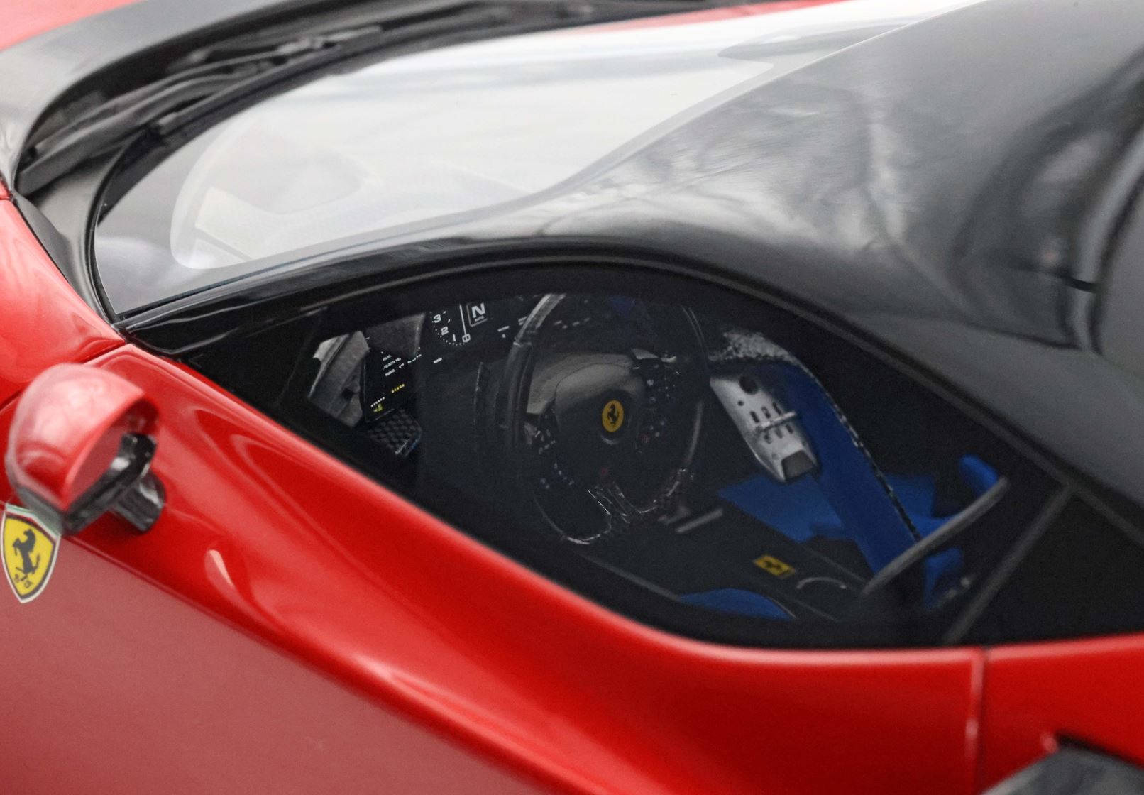 BBR Ferrari 849 Testarossa Rosso Fiammante Press Version - 1/18 - 画像6
