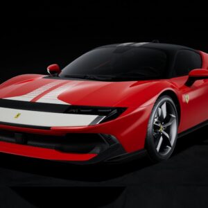 BBR Ferrari 849 Testarossa Assetto Fiorano Rosso Fiammante with White livery