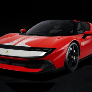 BBR Ferrari 849 Testarossa Spider Assetto Fiorano Rosso Corsa with White livery