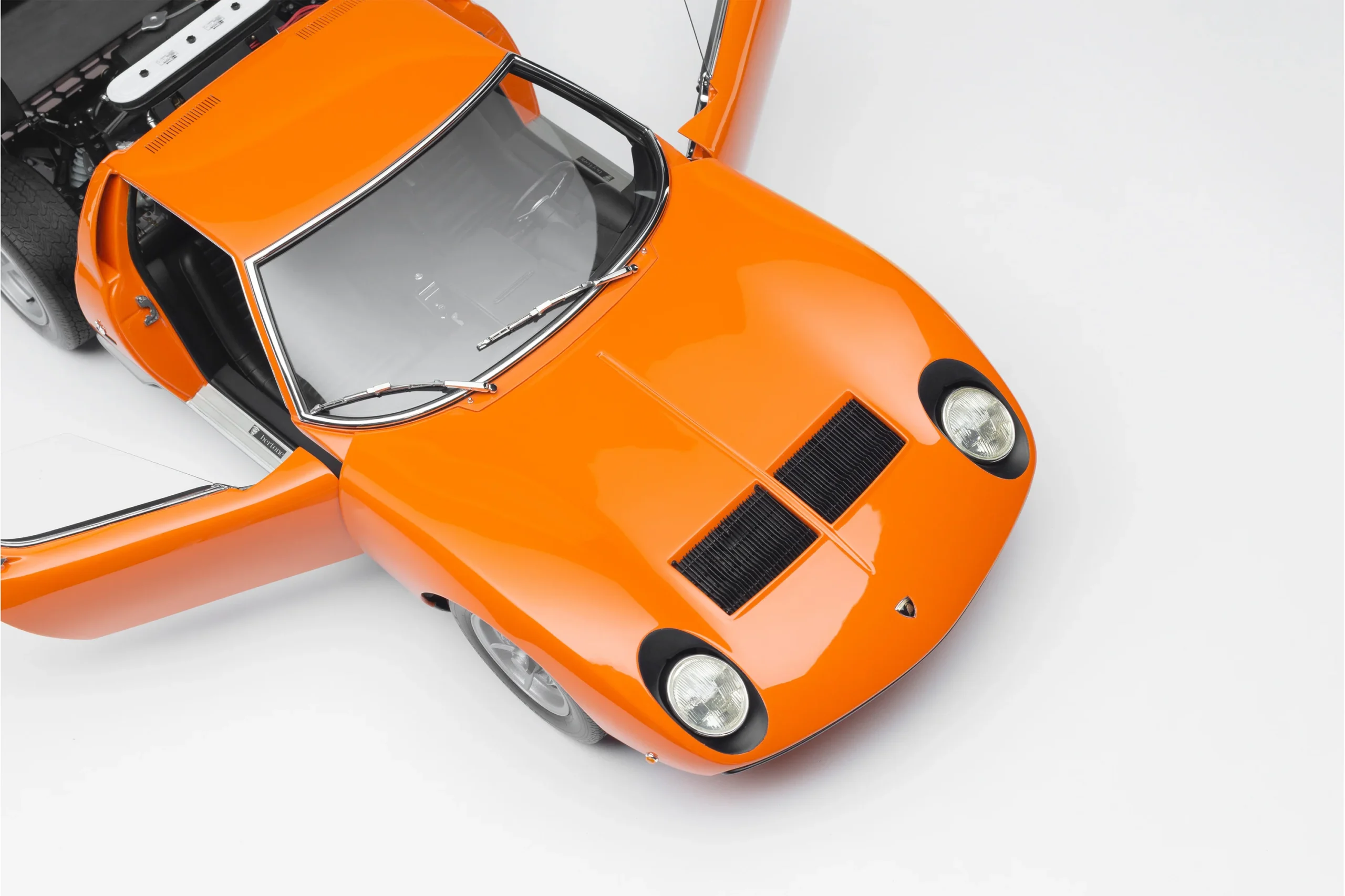 Amalgam Lamborghini Miura P400 SV (1971) | Edition in orange 1:8 – Bild 2