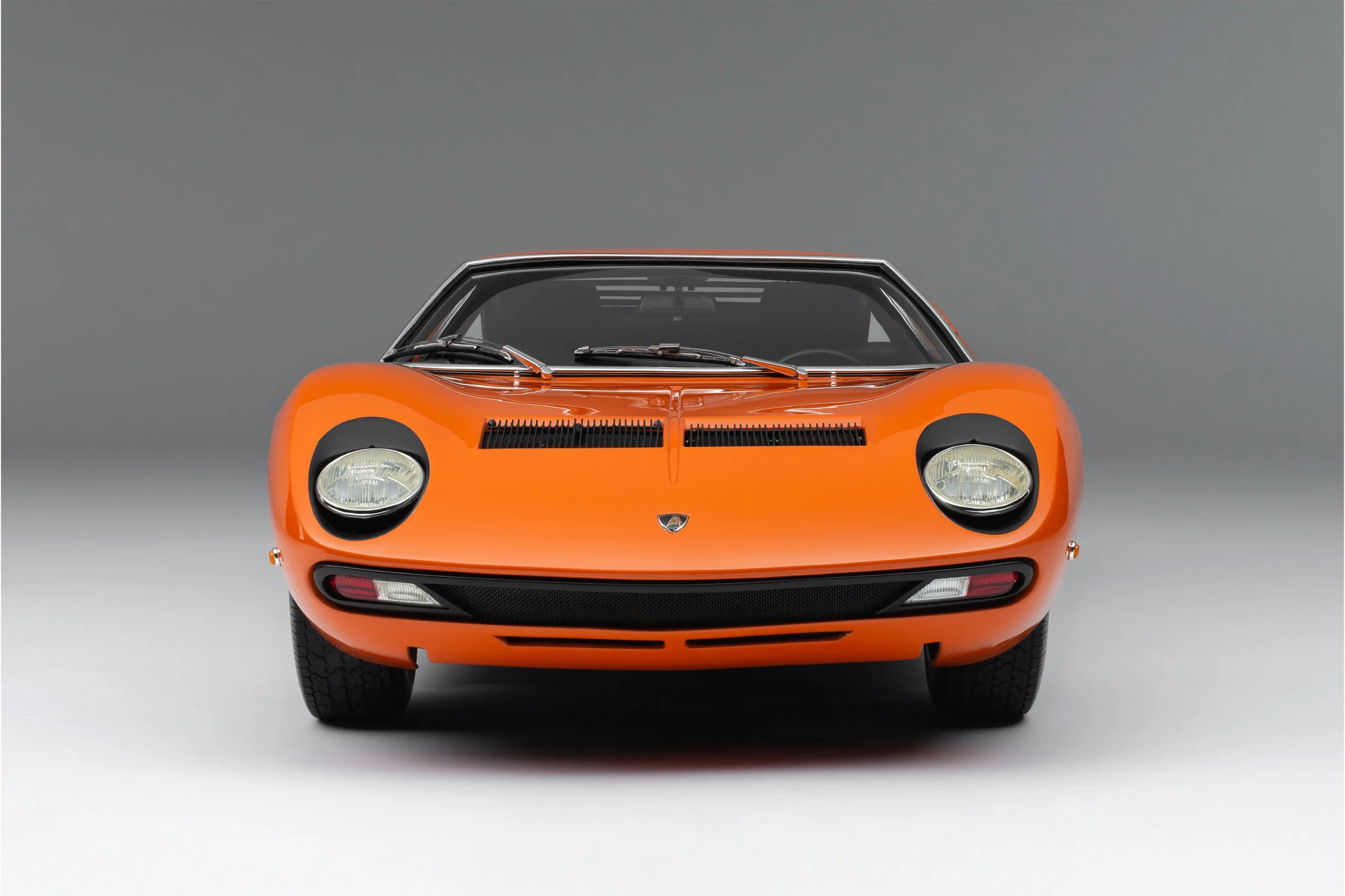 Amalgam Lamborghini Miura P400 SV (1971) | Edition in orange 1:8 – Bild 6